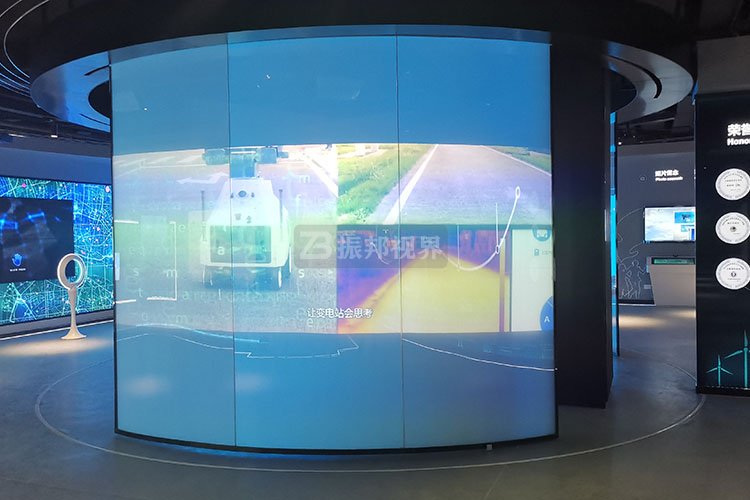 科技展廳玻璃背投展項