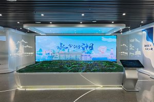 電子沙盤系統結合多媒體互動，顯著提升展館改造后的展陳效果!