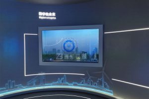 透明屏展示柜結合動態交互，為展廳設計注入全新視覺與體驗靈感！